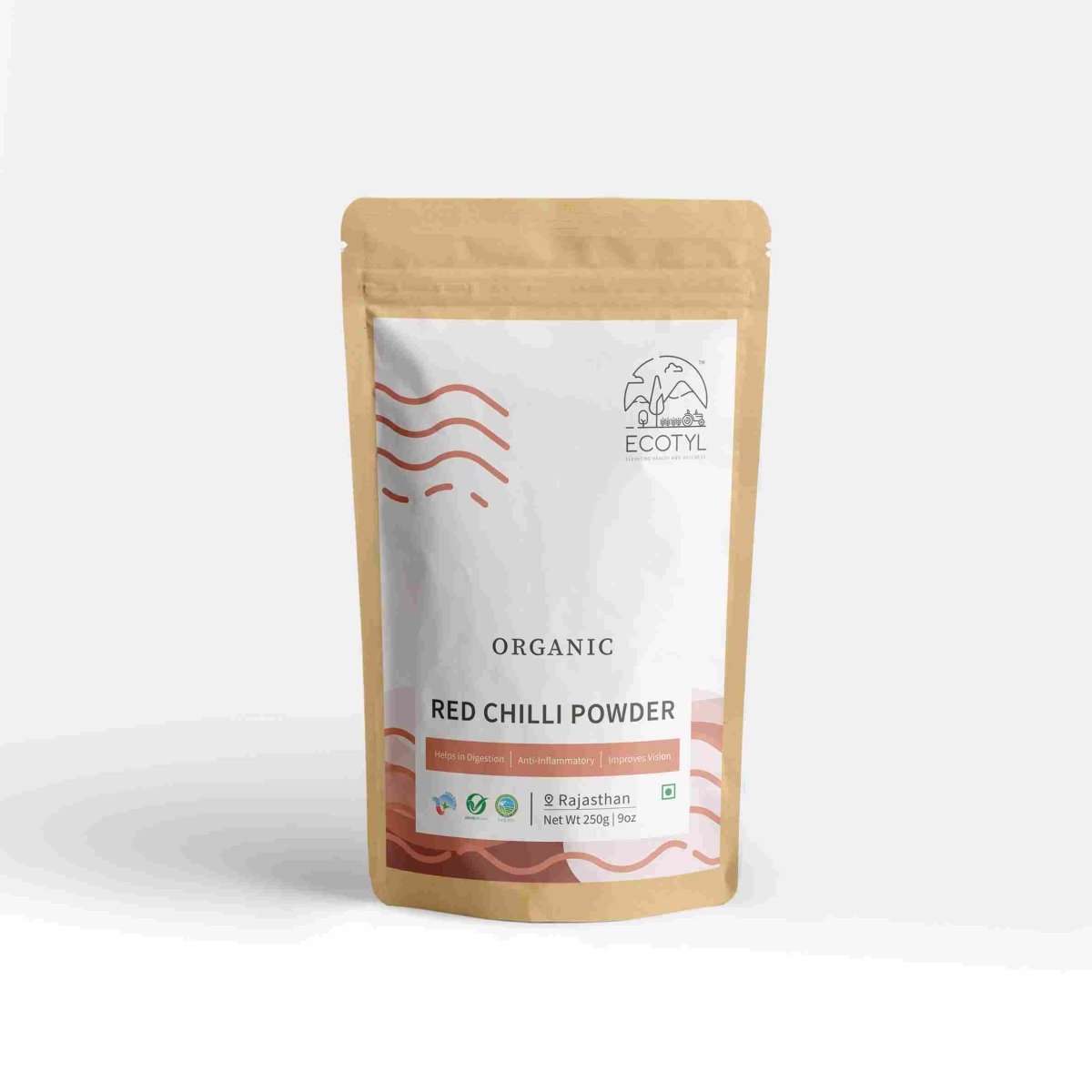 Organic Red Chilli Powder - Set of 2 (250 g Each)