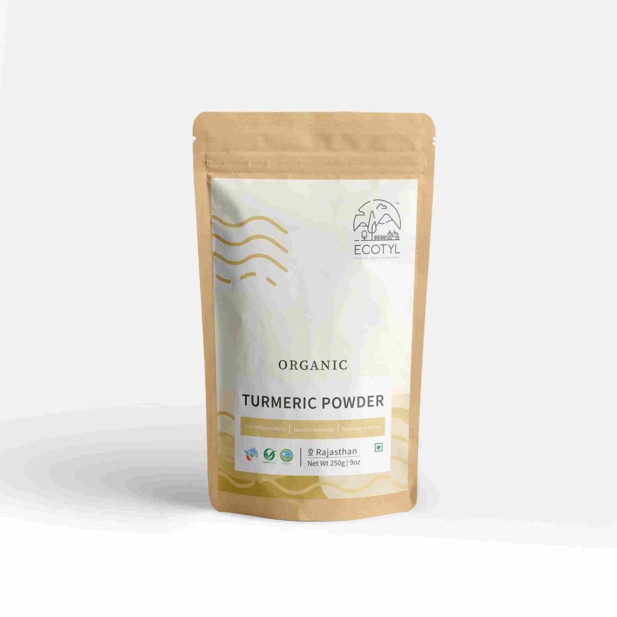 Organic Turmeric Powder - Set of 2 (250 g Each)