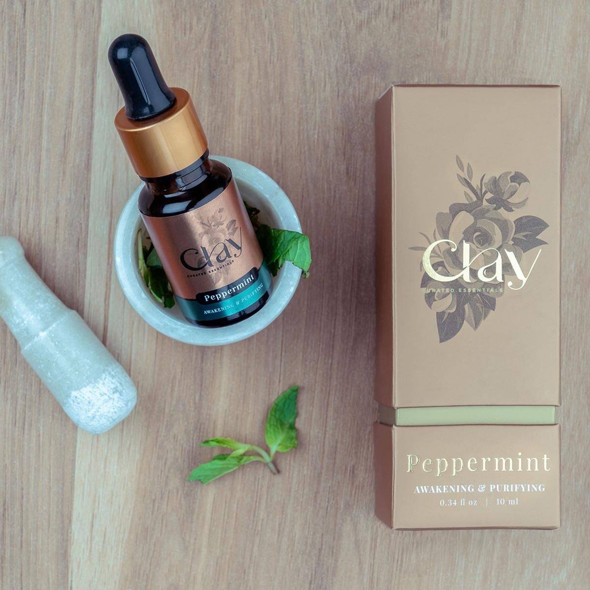 Peppermint Essential Oil (Awakening & Purifying)