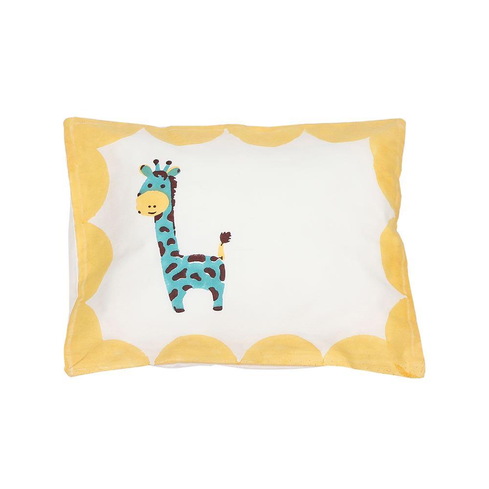 Pillow & Bolster Set - Gira The Giraffe - Yellow