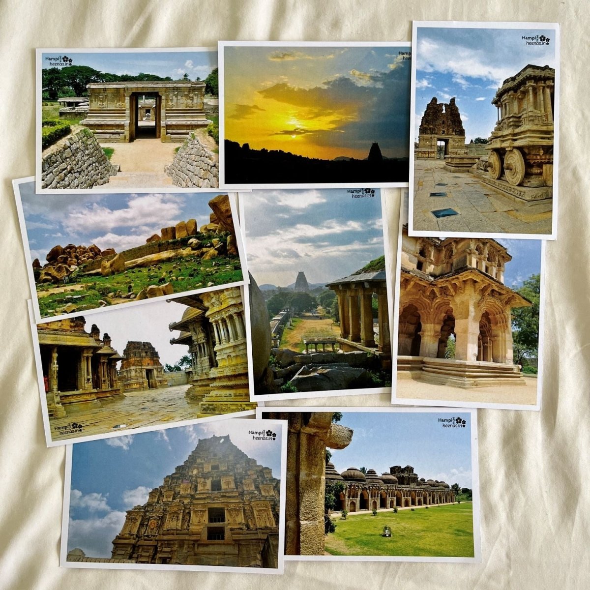 Postcards of Hampi | Pack of 9