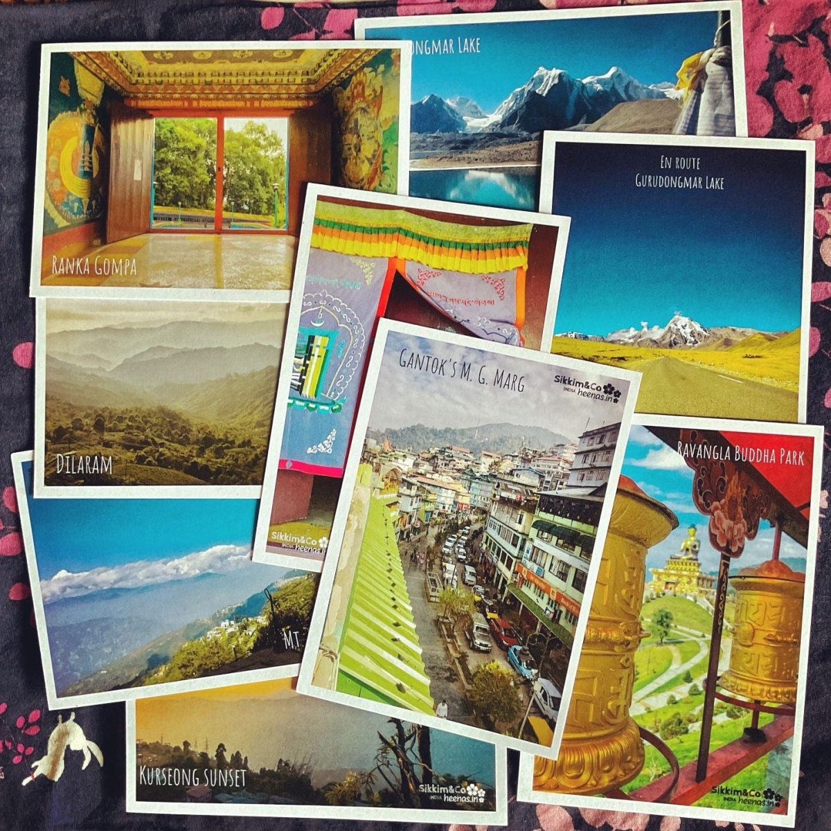 Postcards of Sikkim | Pack of 9