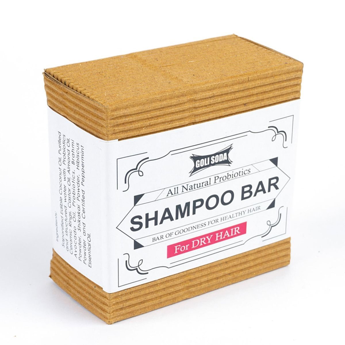 Probiotics Sulphate-Free Shampoo Bar For Dry Hair- 90g