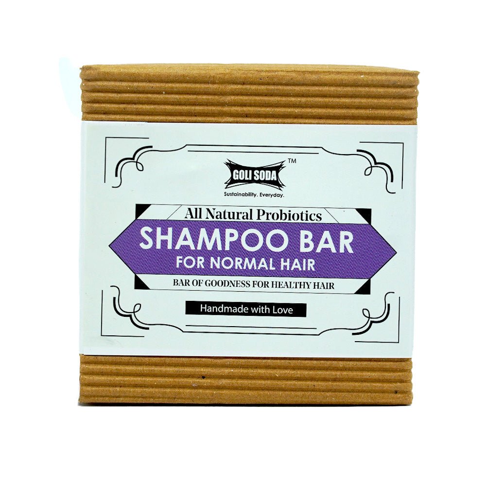 Probiotics Sulphate-Free Shampoo Bar For Normal Hair - 90g