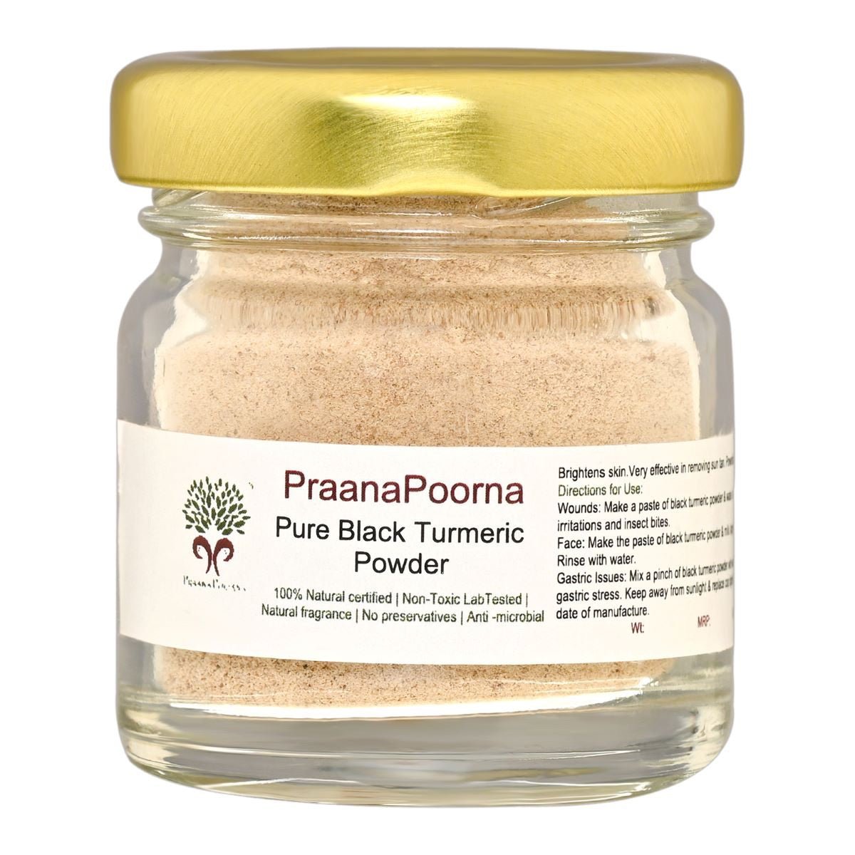 Pure Black Turmeric Powder- 20 g