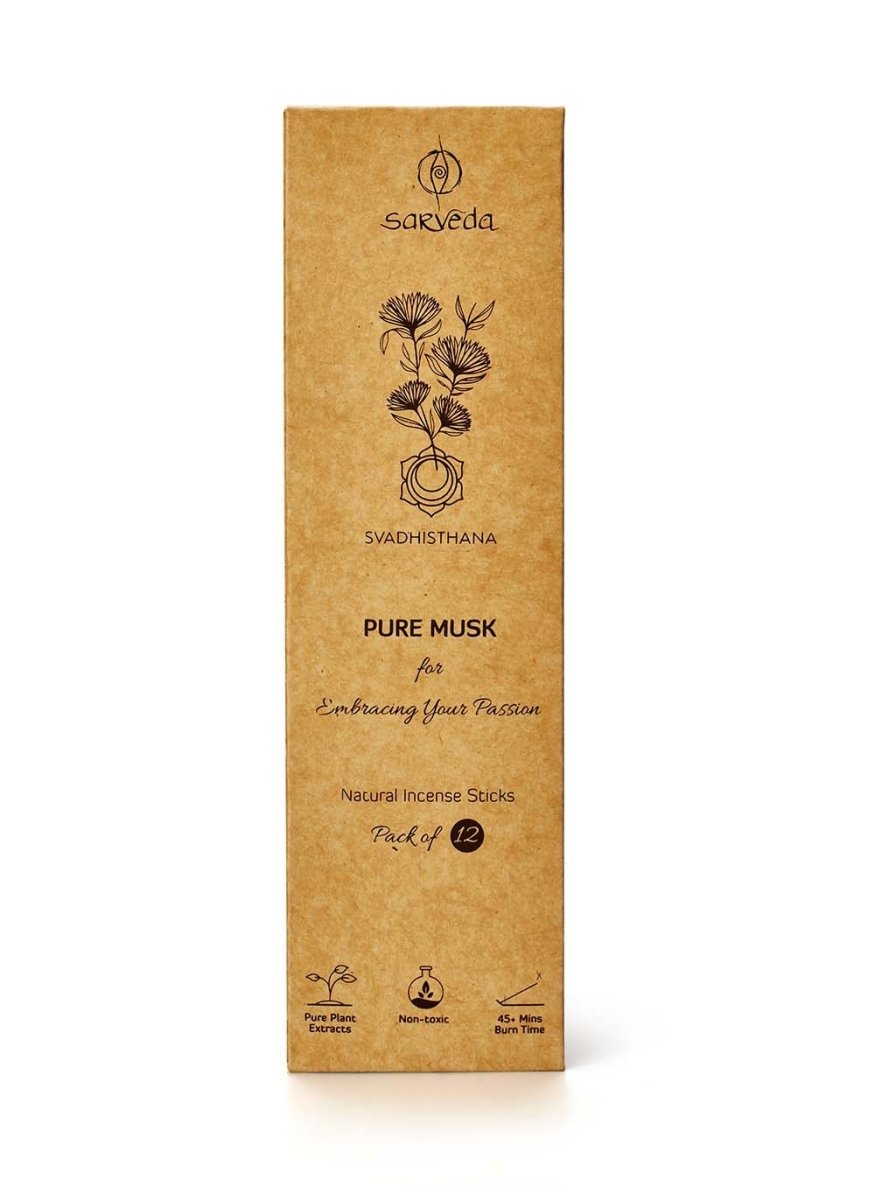 Buy Pure Musk Incense Stick | Shop Verified Sustainable Pooja Needs on Brown Living™