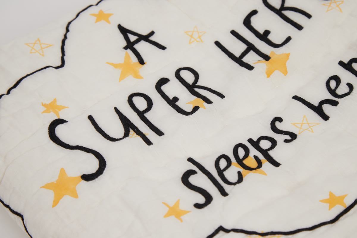 Quilt - Ace The Superbaby Flies Over Town
