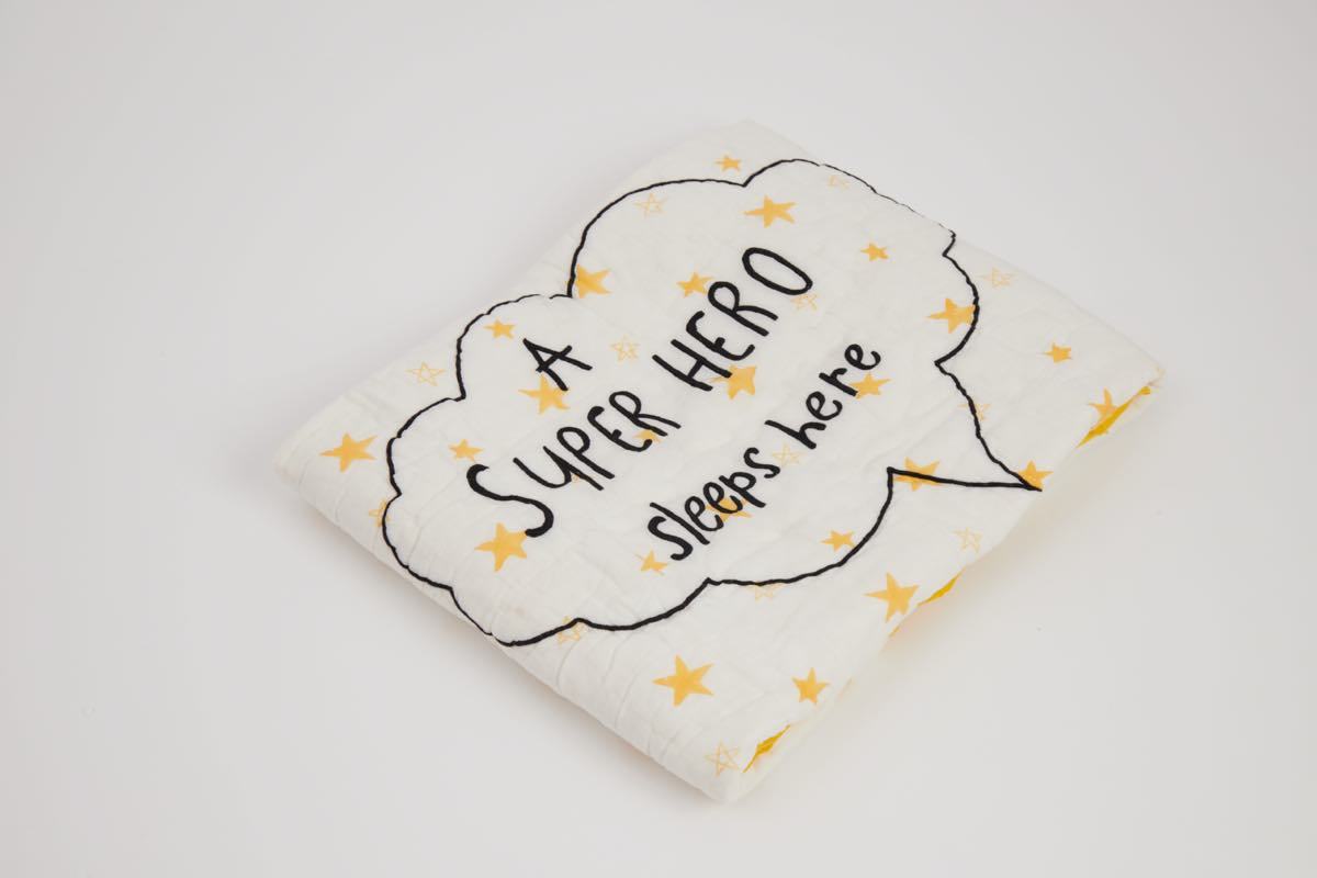 Quilt - Ace The Superbaby Flies Over Town