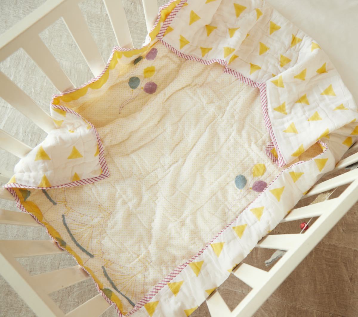Quilt - I Am Going To The Circus - Yellow