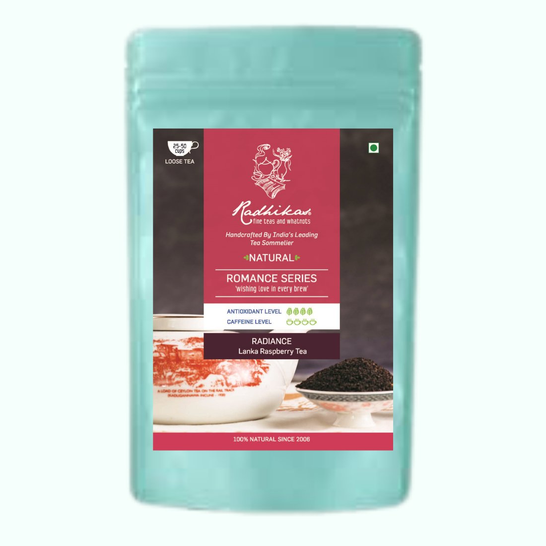 Radiance Lanka Raspberry Tea- 50 g