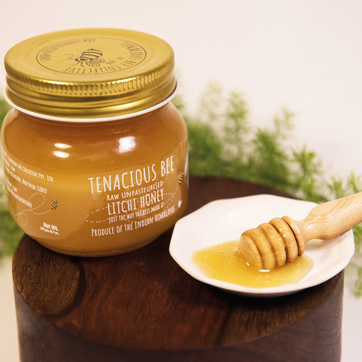 Raw Unpasteurized Litchi Honey- 275 g