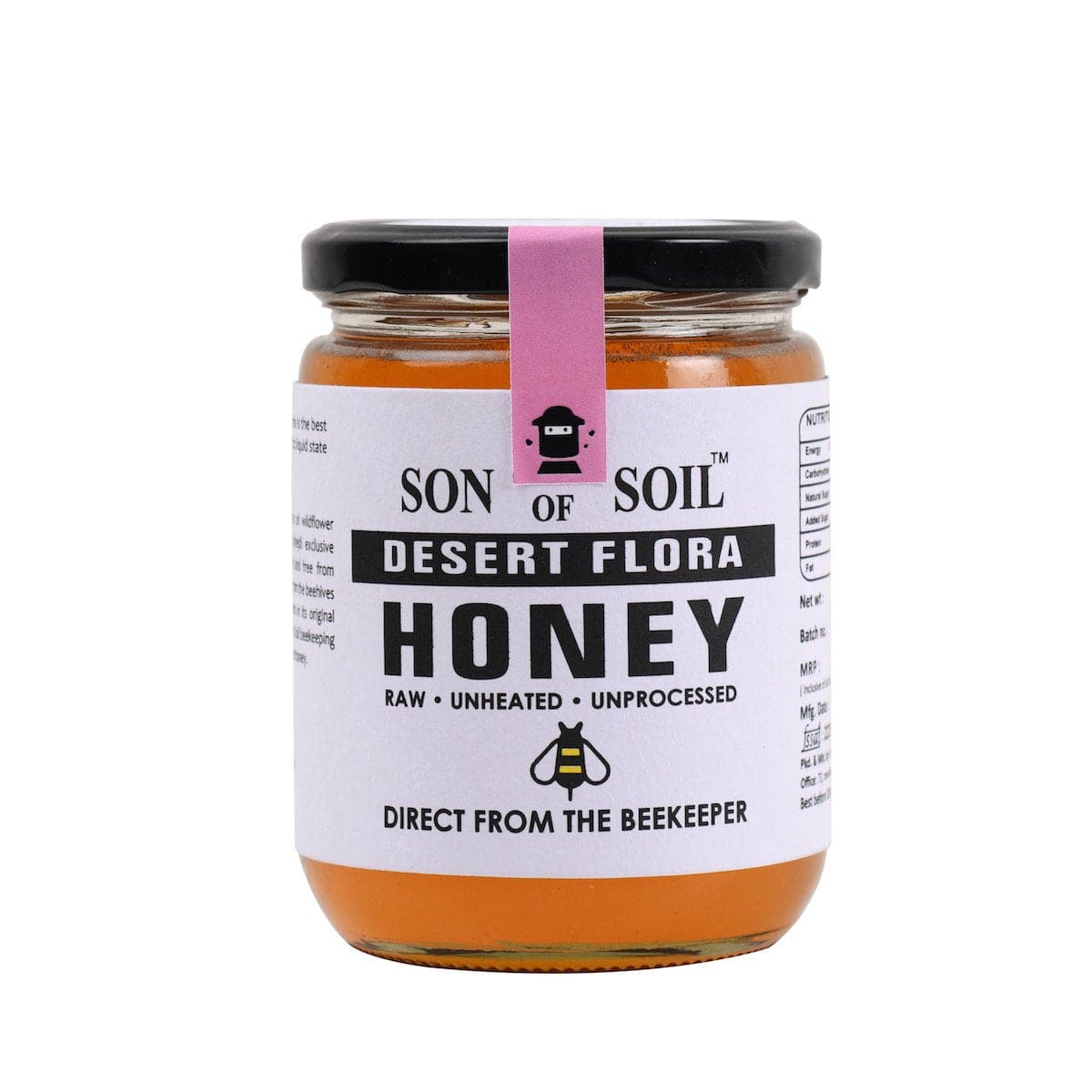 Raw Unprocessed Desert Flora Honey | 665 gm | Pack of 1