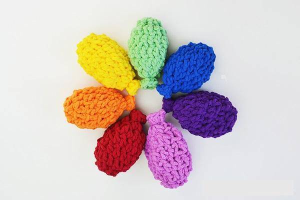 Reusable Crochet Water Balloons (Set Of 6)