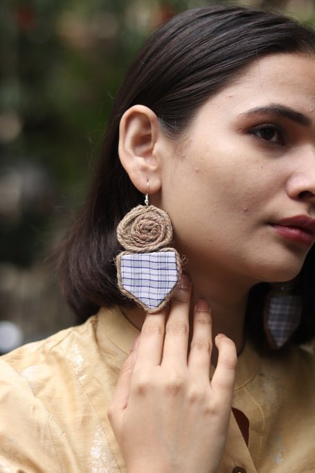 Ruhani Textile Earring