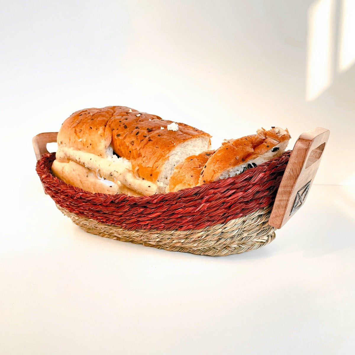 Sabai Grass Bread Basket - Dual Color