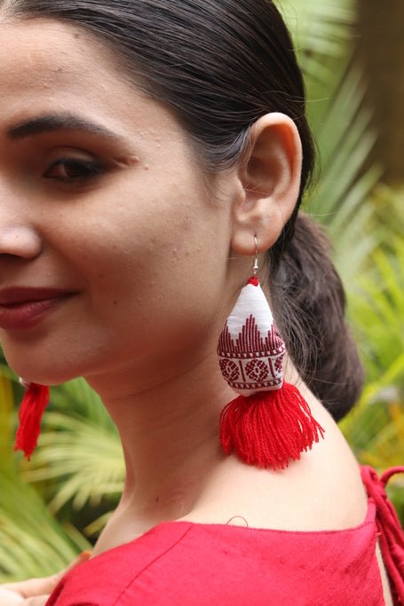 Sakhi Textile Earring