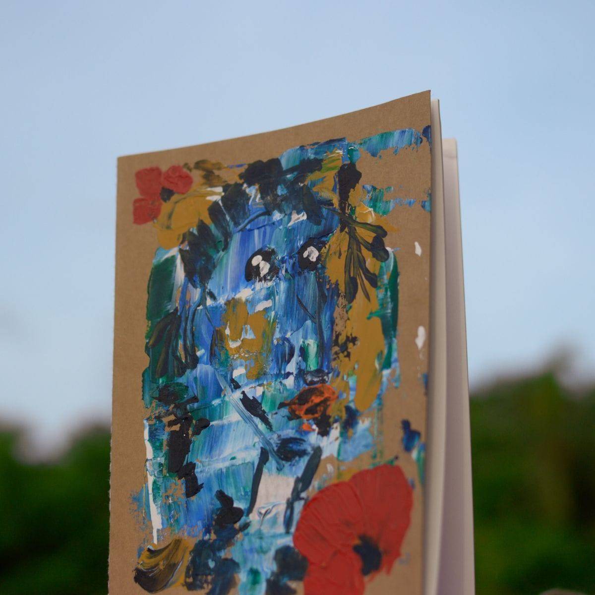 Seafarer Hand-Painted Notebook