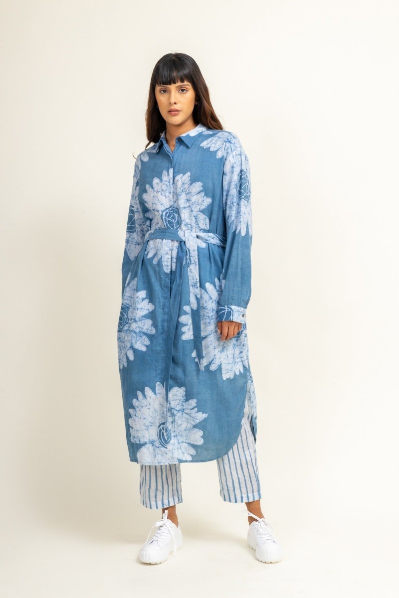 Sehela Floral Upcycled Cotton Tunic