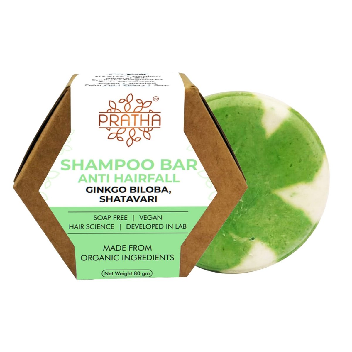 Shampoo bar - Ginkgo Biloba , Shatavari | Anti Hair loss