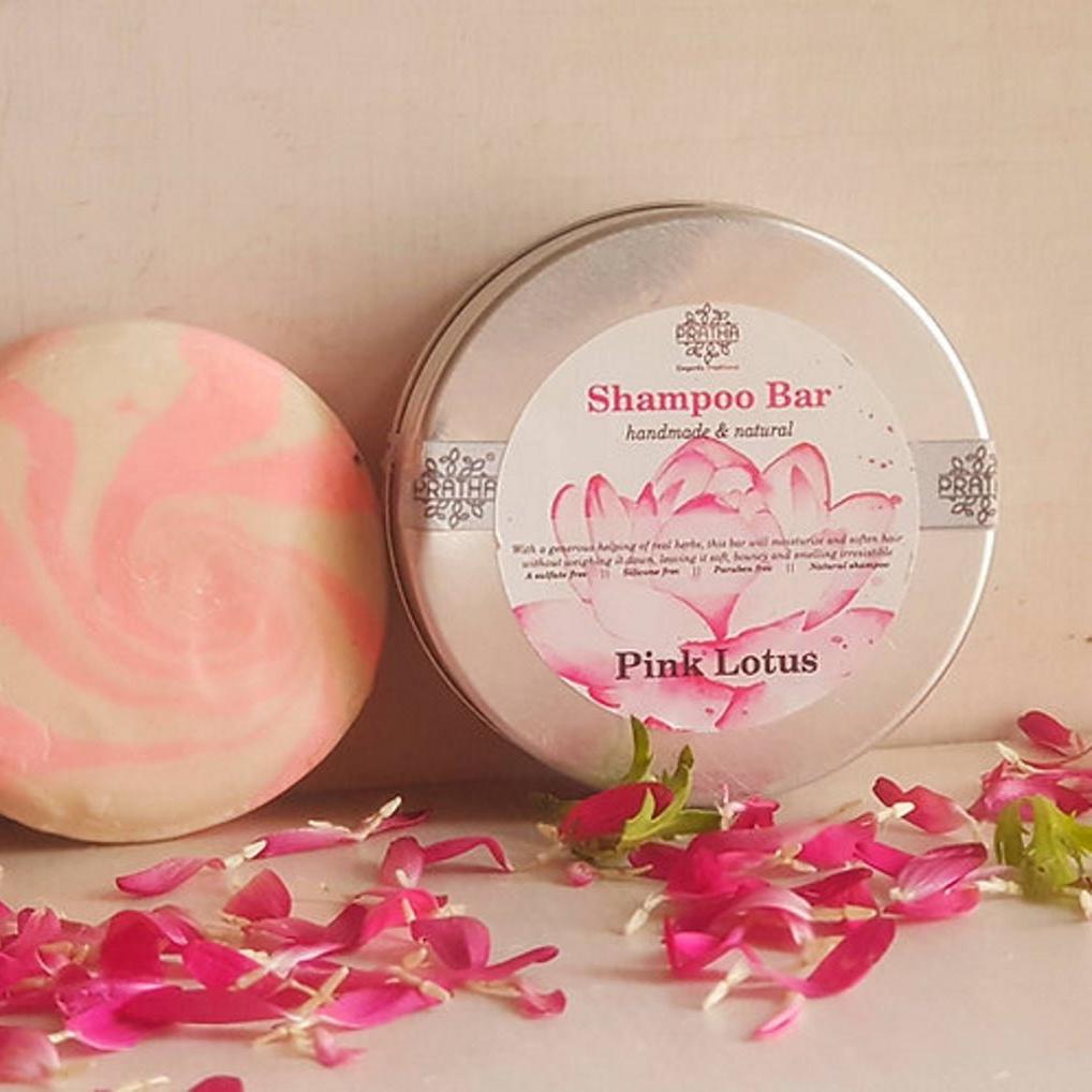 Pink Lotus Shampoo Bar