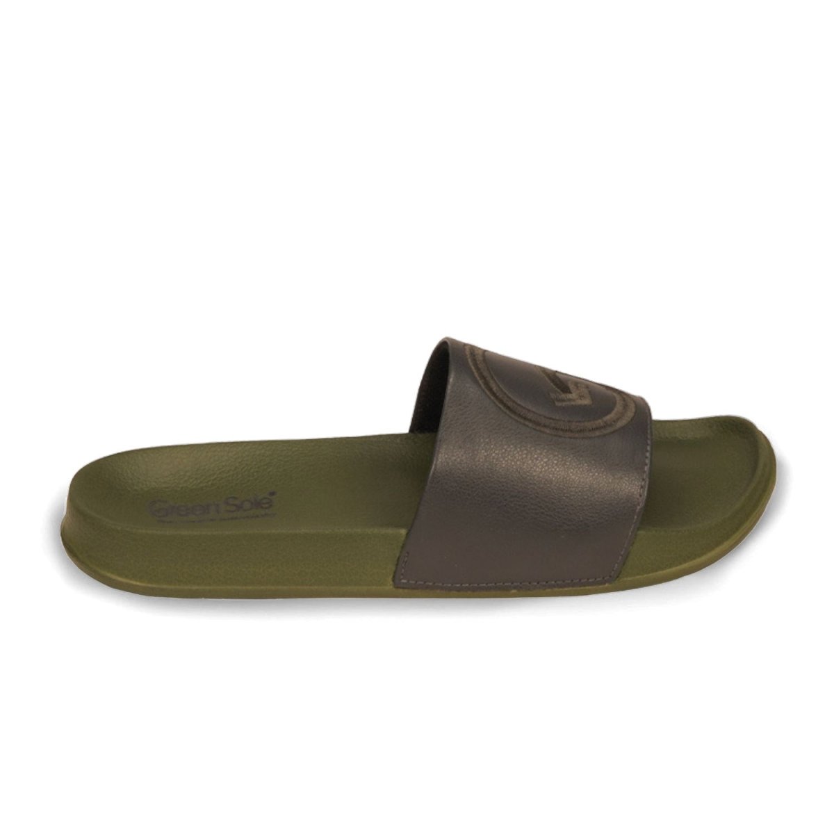 Olive Mens Slider | Made with Recycled Materials