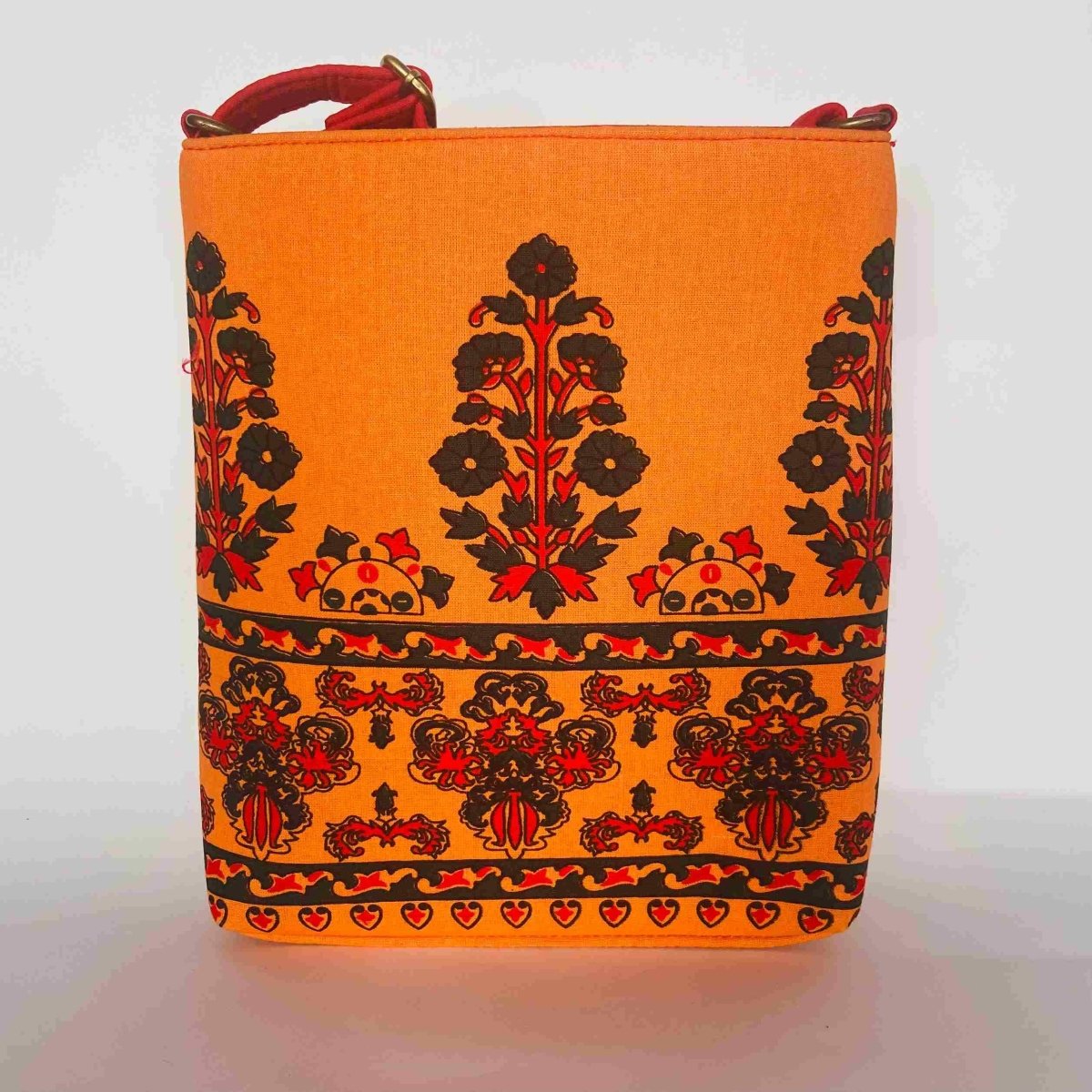 Sling Bag - Pure Cotton- Traditional Indian Print