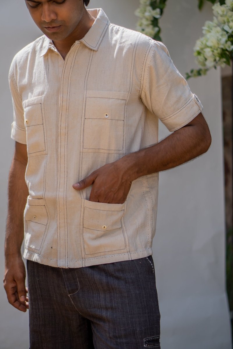 Sonder Cotton Four Pocket Shirt