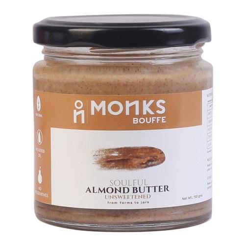 Soulful Creamy Almond Butter - Unsweetened