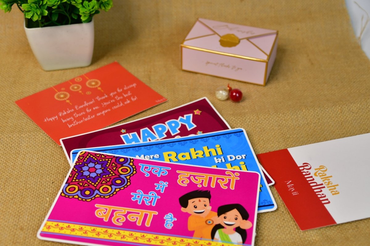 Sowpeace Exquisite Infinite Rakhi Pack of 1 with Roli Chawal and Greeting card combo for Raksha Bandhan and Gifting