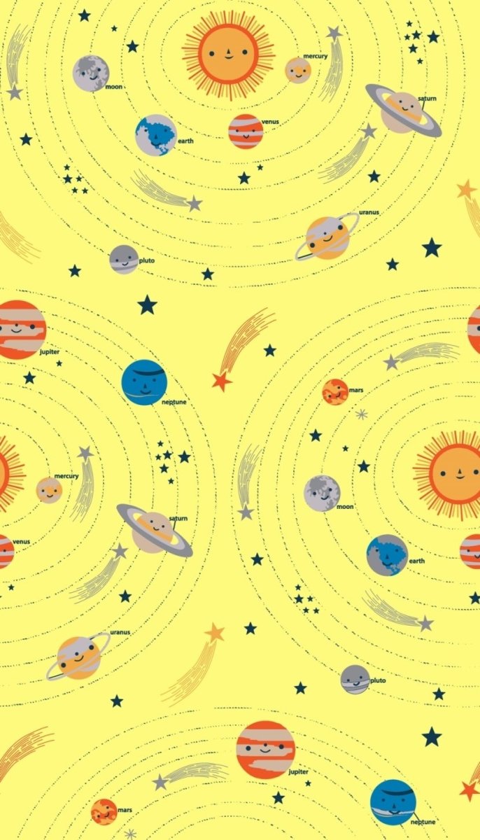 Space Galaxy 100% Cotton Antimicrobial Kids Bedsheet Set