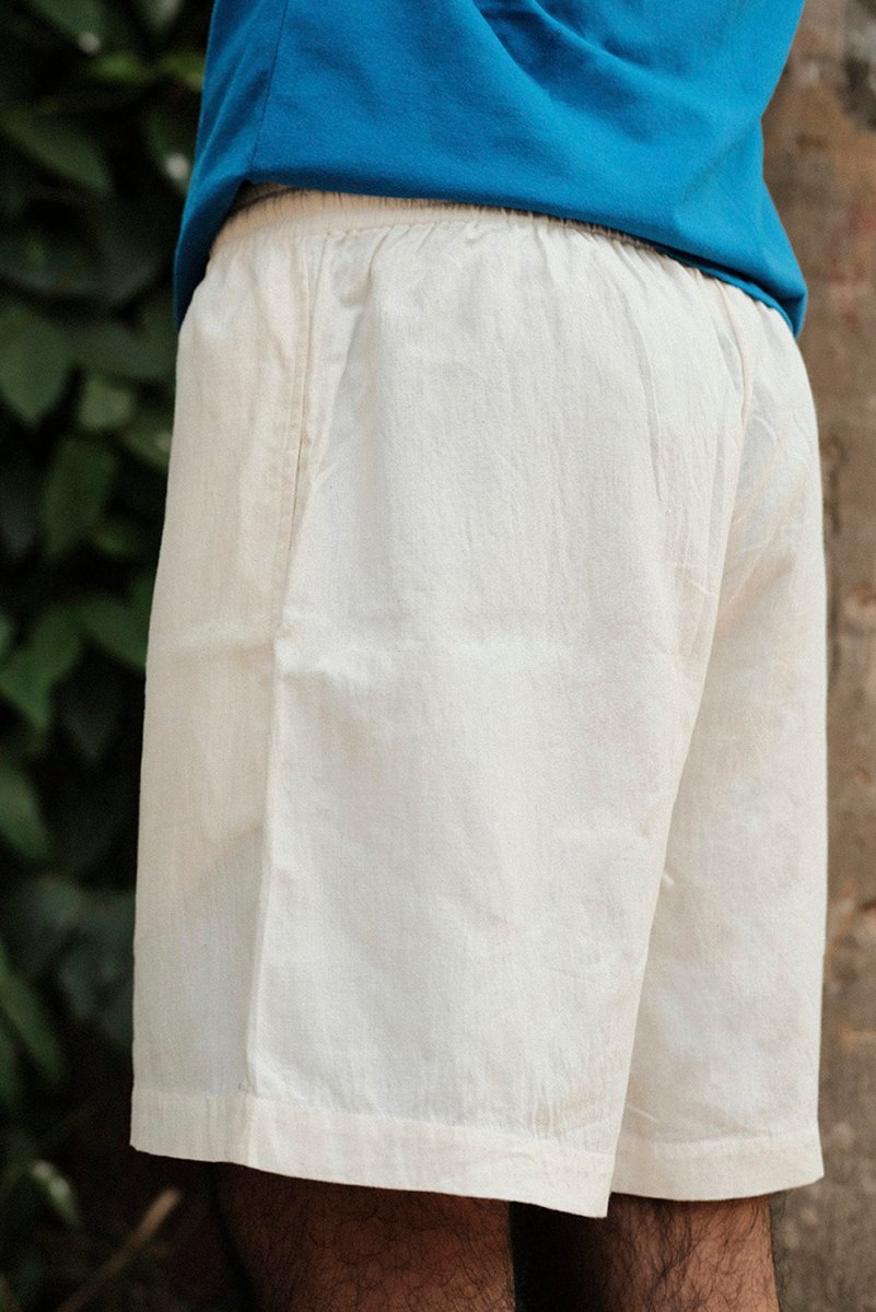 Sunshine Shorts | Undyed khadi