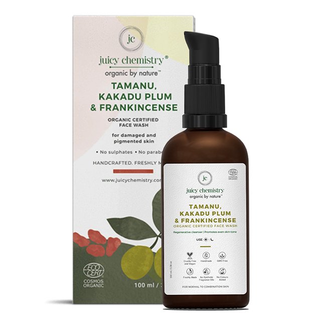 Tamanu, Kakadu Plum & Frankincense Organic Face Wash - 100ml