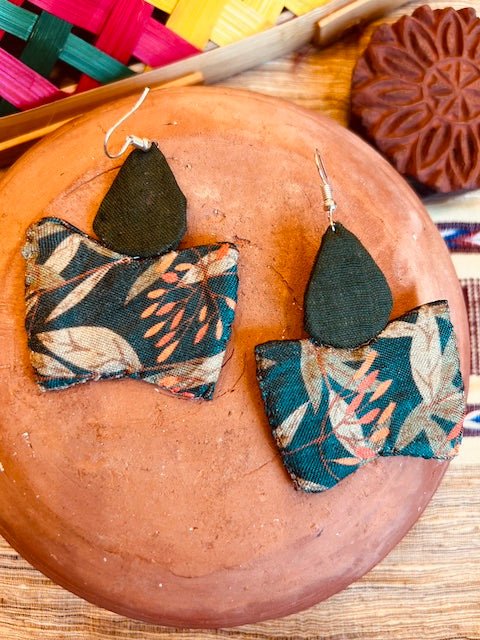 Tara Textile Earring | Handcrafted by Artisans