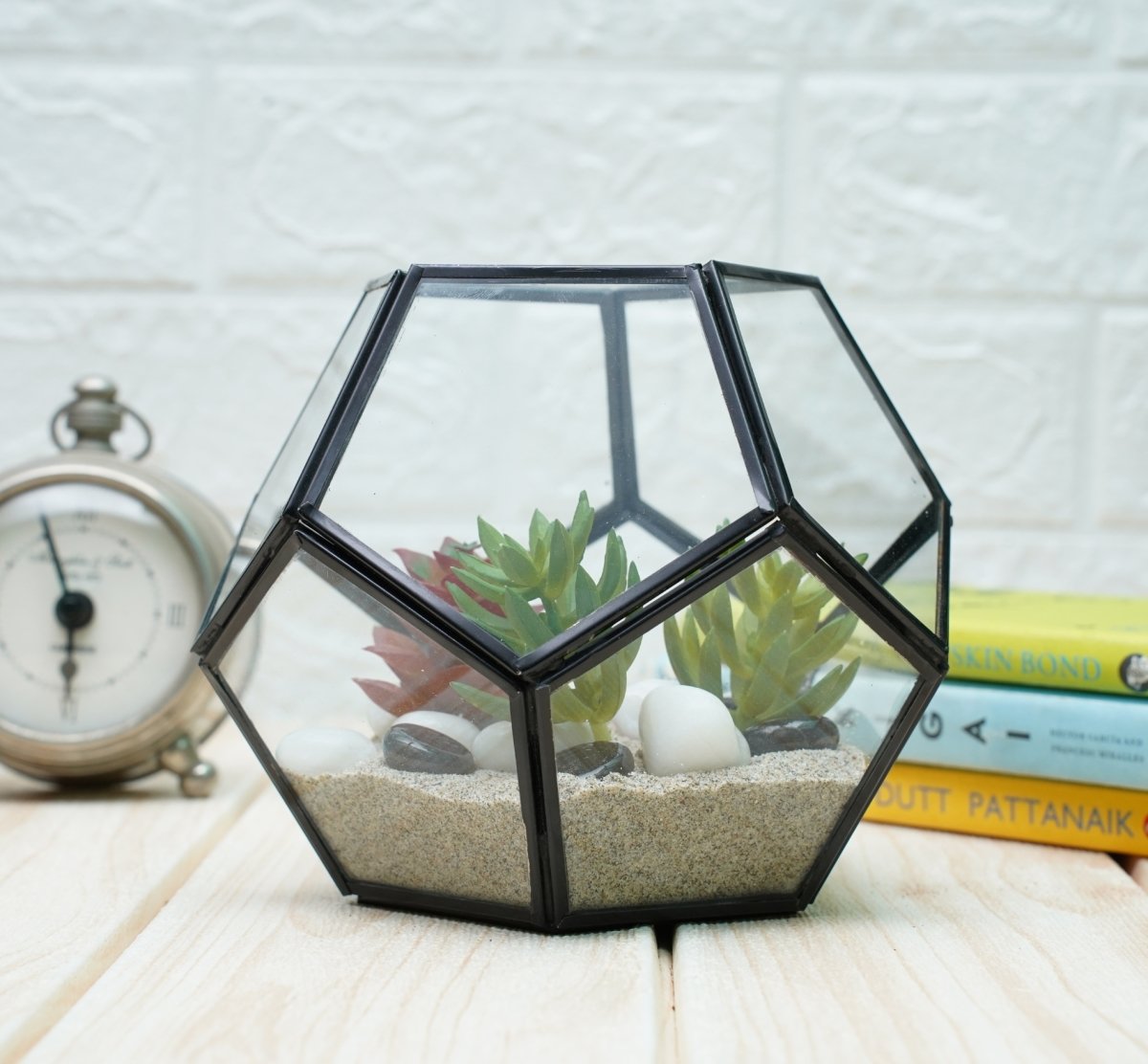 Terrarium Glass Containers- Black Fullerene