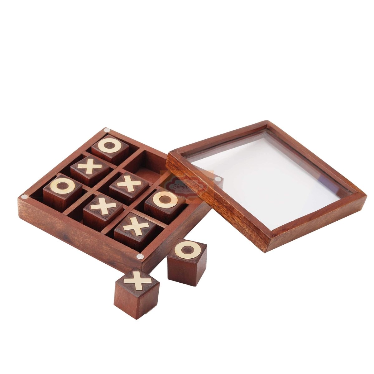 Tick Tack Toe - Wooden Family Board Game