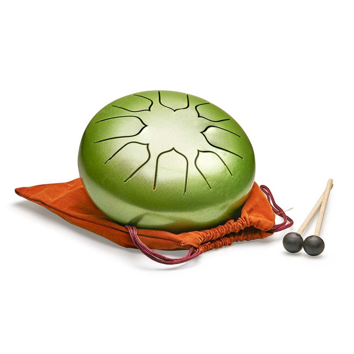 Tongue Drum- 6.3 inches- Green