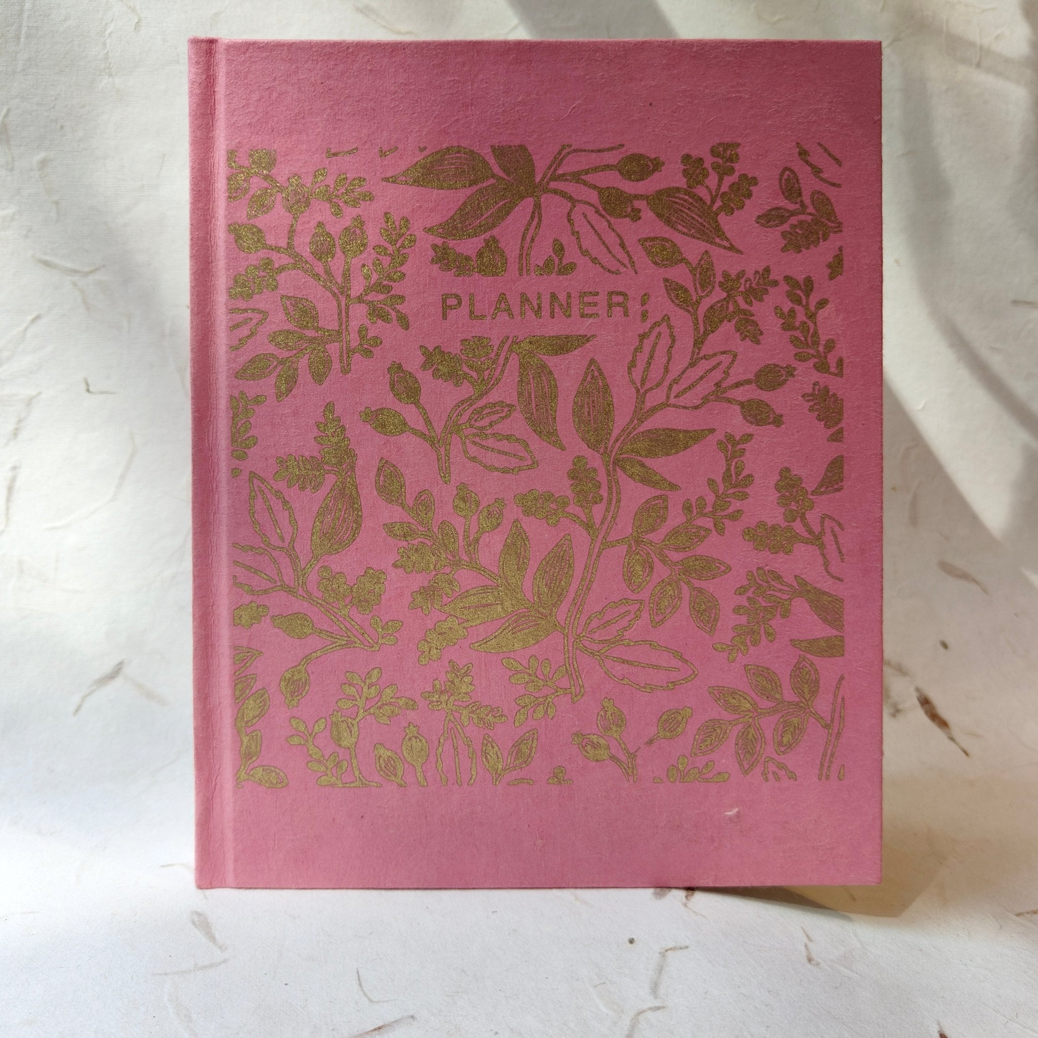 Undated Daily Planner- Pink