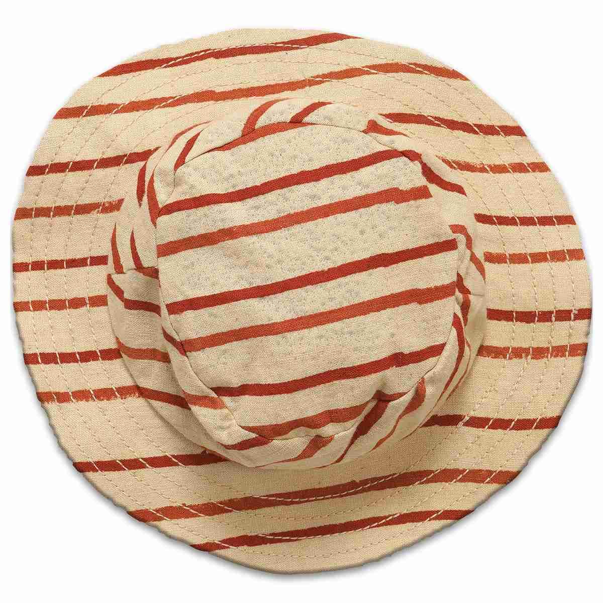 Unisex Adia Printed Hat - Beige