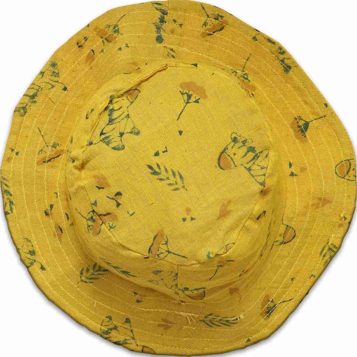 Unisex Adia Printed Hat - Yellow