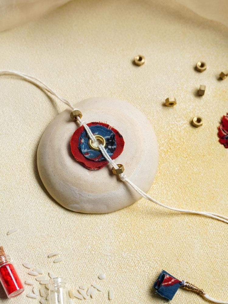 Upcycled Artisanal Rakhi#2