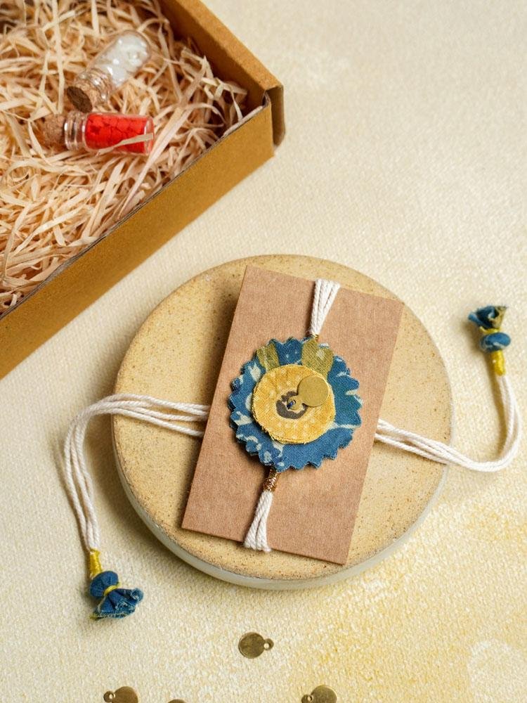 Upcycled Artisanal Rakhi#3