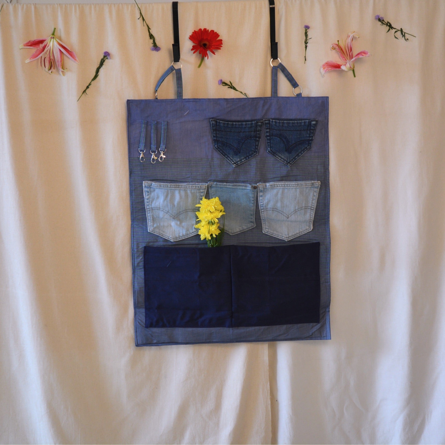 Upcycled Lookie Here Behind The Door Organiser