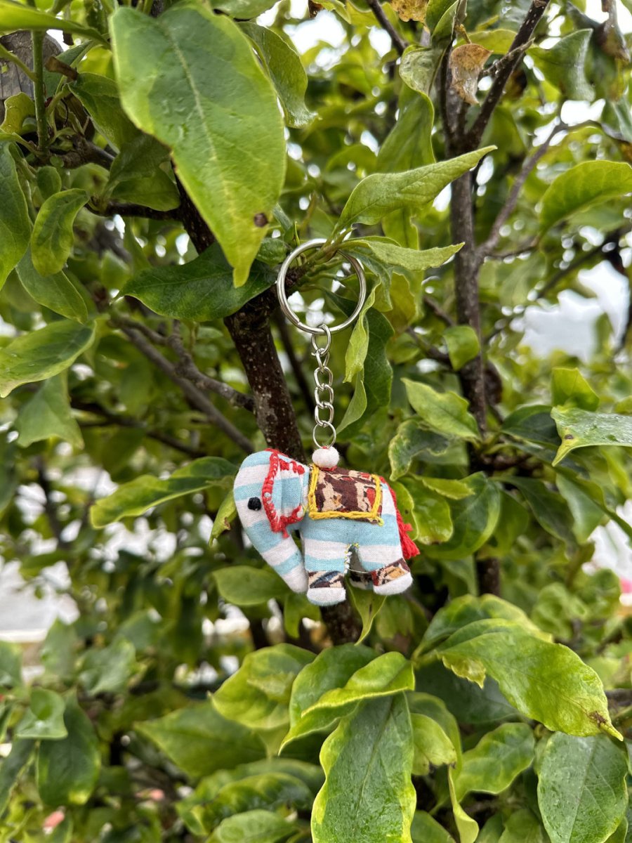 Upcycled Toy Keychain