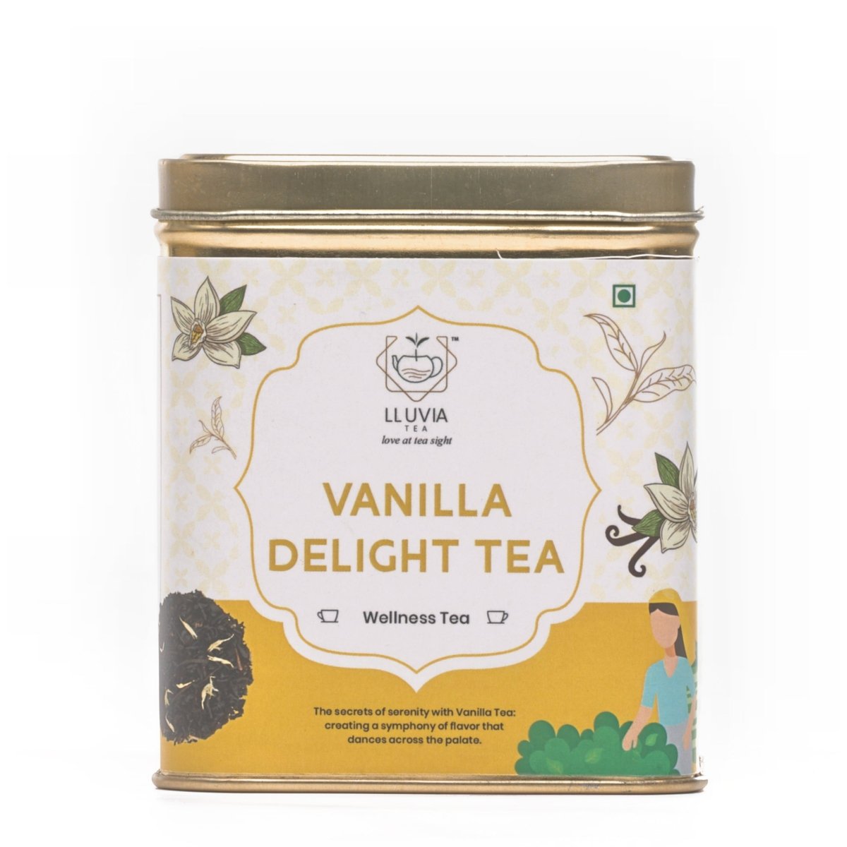 Vanilla Delight Tea | Antioxidant Benefits and Energy Boost- 50g