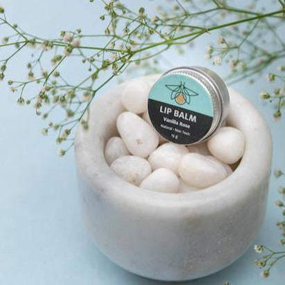 Vanilla Rose Lip Balm 6 gm with Natural Oils