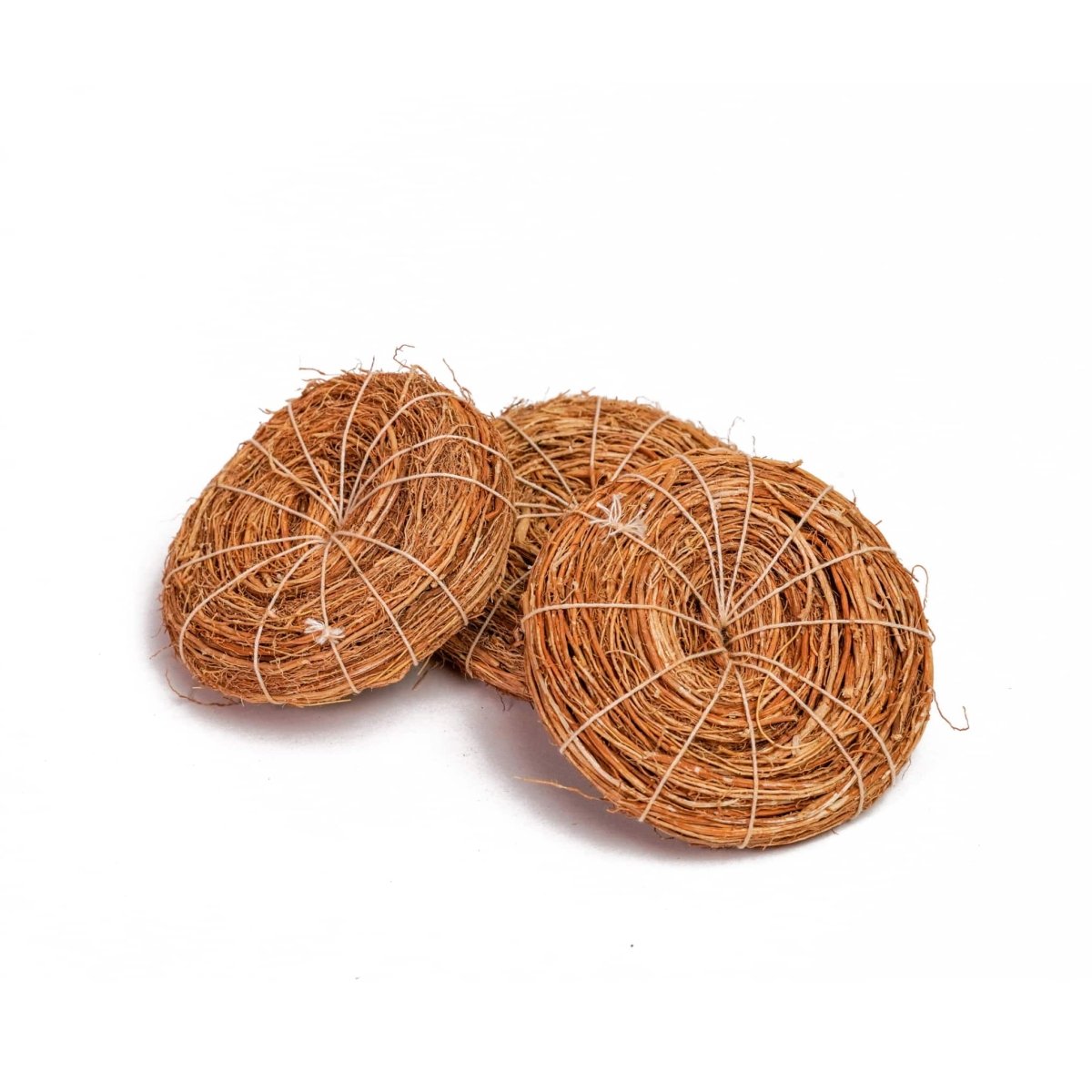 Vetiver Scrubber (Natural Loofah)- Set of 3