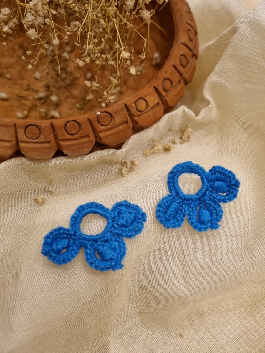 Vira Crochet Earrings | Handwoven earrings