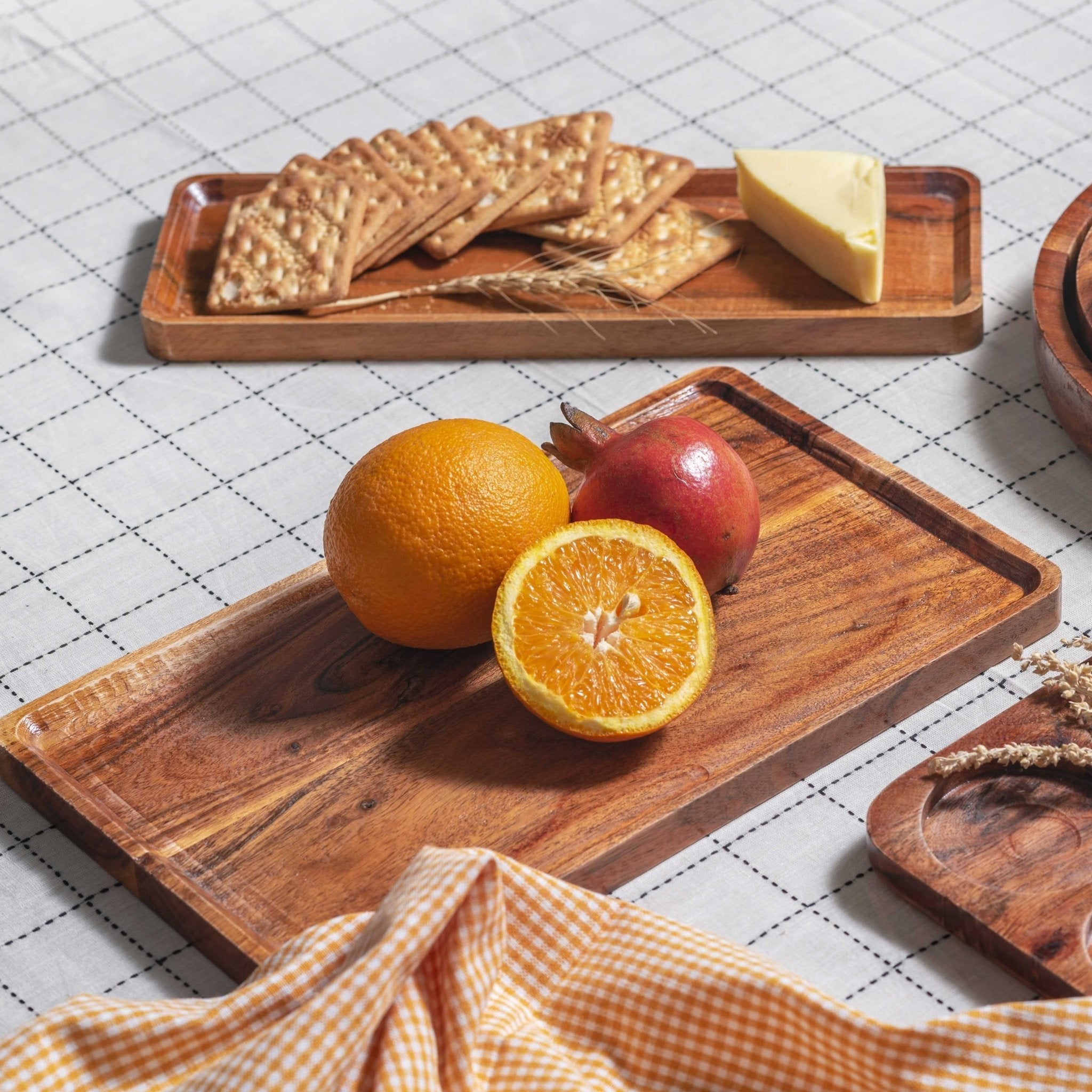 Acacia Wood Serving Tray