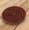 Wooden Labyrinth Ball-in-a-Maze Puzzle Pedagogical Board Game