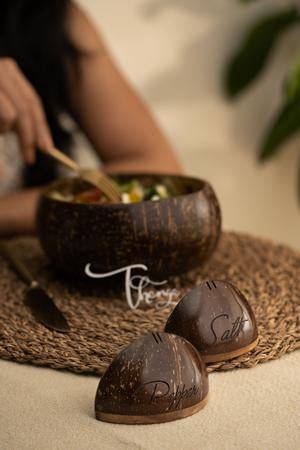 Wooden Salt and Pepper Shakers